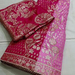 Designer Orange Chaniya Choli with Dupatta