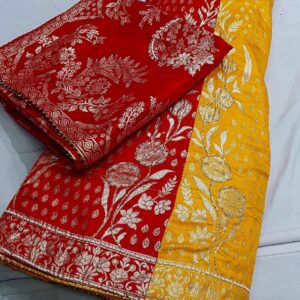 Navratri Special Orange Chaniya Choli