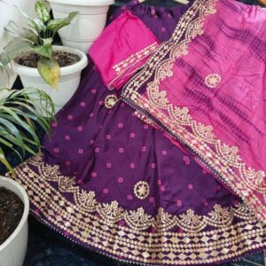 Traditional Gujarati Ghagra Choli Set
