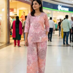 Women's Ethnic Kurta with Pant Set