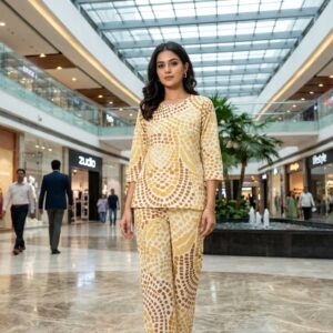 Women's Designer Kurta Pant Set
