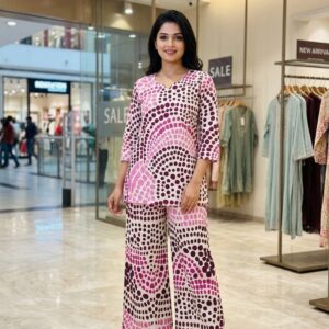 Women's Casual Kurta Pant Co-ord Set