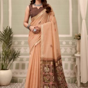 Women's Cotton Printed Saree