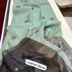 Women's Linen Saree